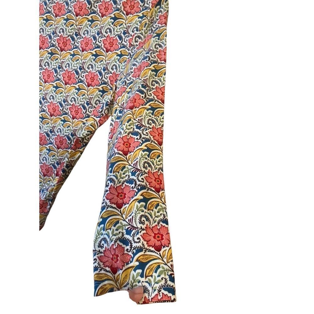 Talbots LS Floral Top 2X - Picture 2 of 7